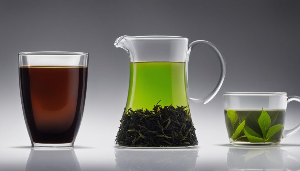 Black and Green Tea