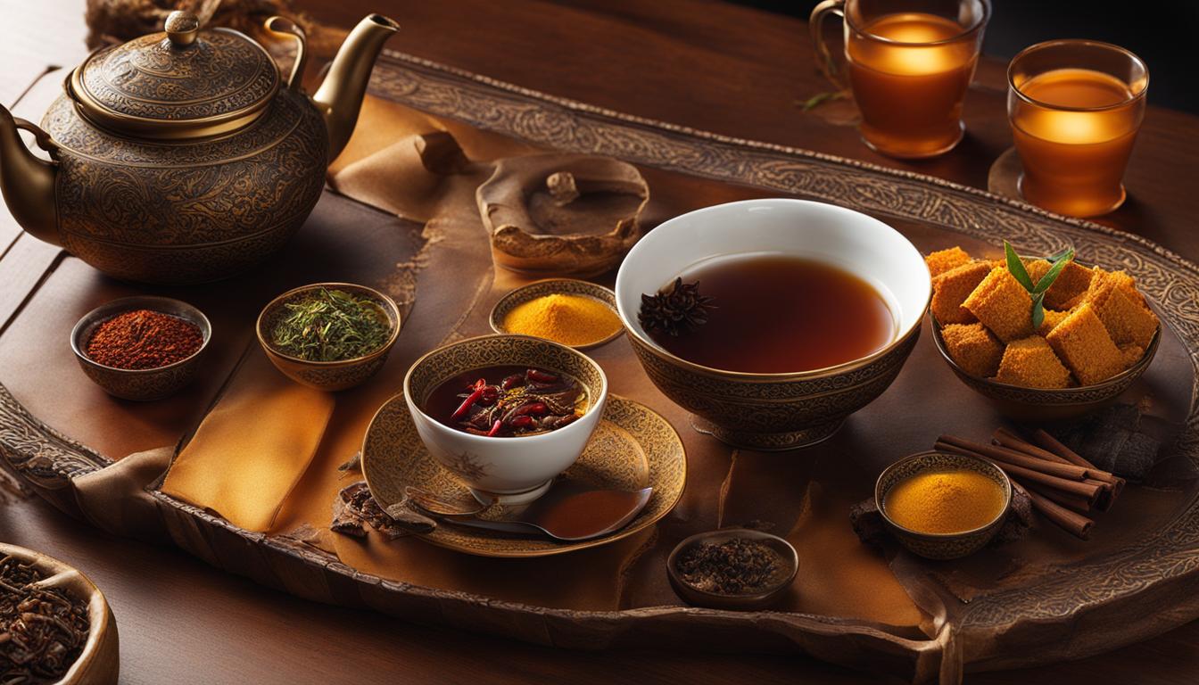 Spicy Dish Tea Complements