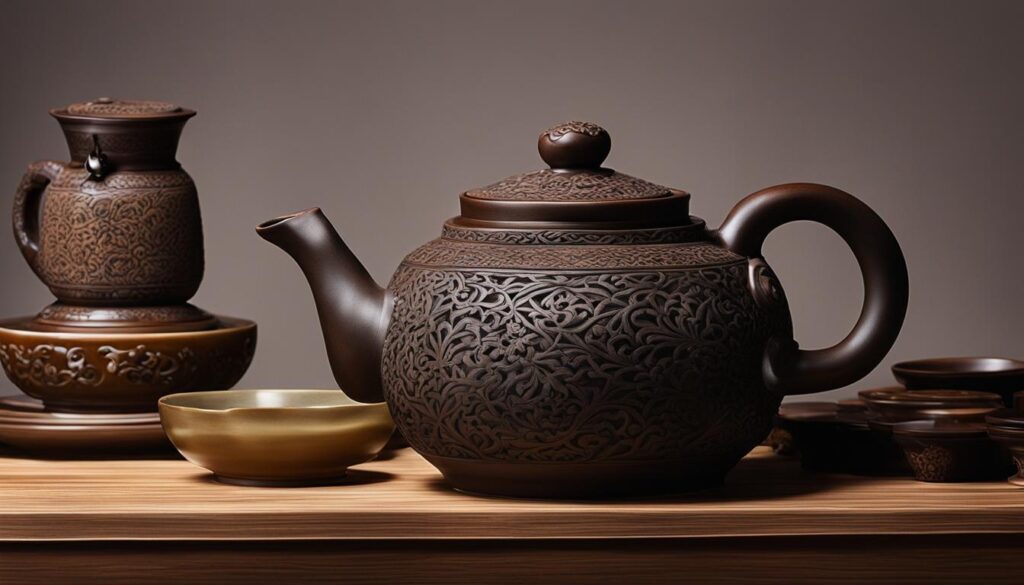 Valuable Antique Teapot: Yixing Stoneware Teapot By Gu Jingzhou