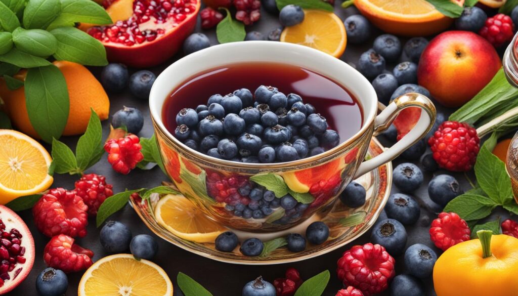 herbal tea for antioxidants