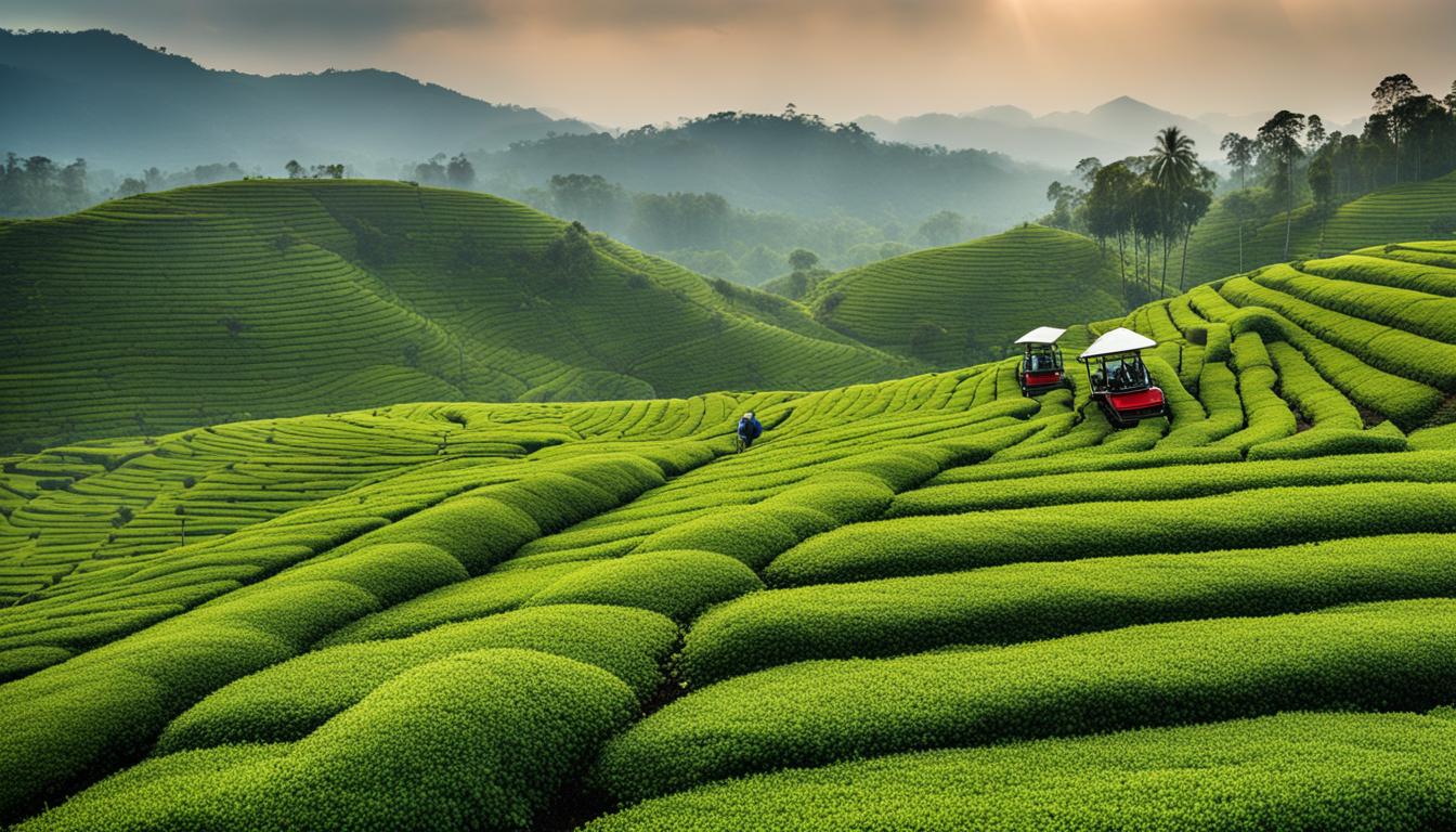 modern tea harvesting techniques