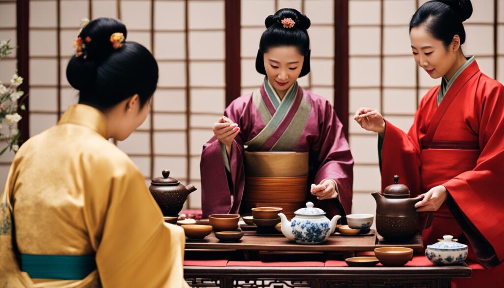 Chinese Tea Ceremony tea serving etiquette