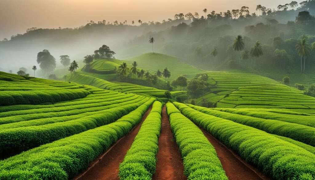 Colonial tea estate exploration in India