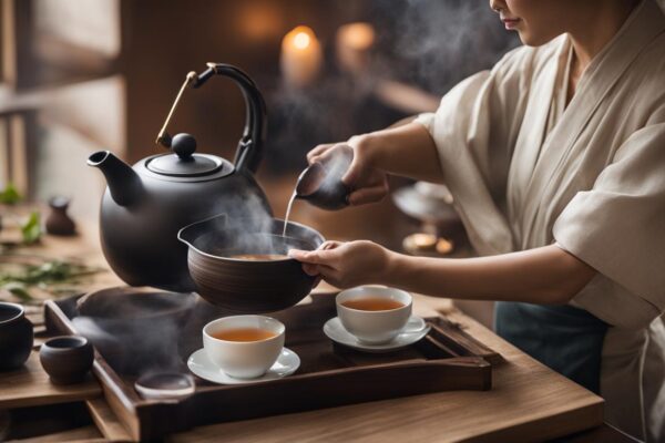 Conducting Chinese Tea Ceremony