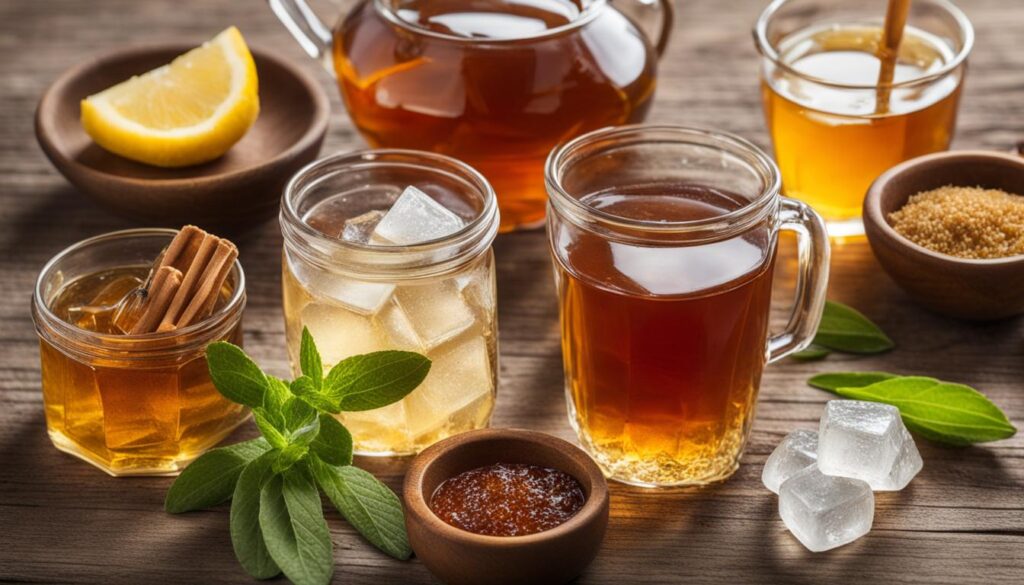 Flavor Enhancing Sweeteners for Iced Tea