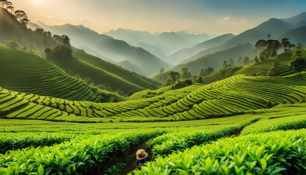 Fujian Tea Farms