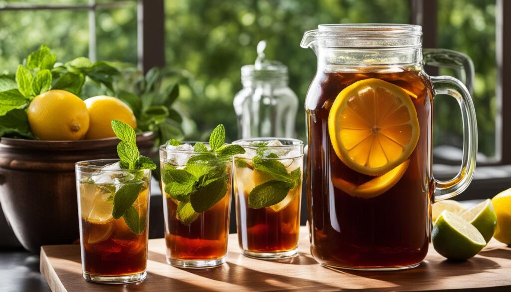 Iced Tea Concentrate for Large Batches