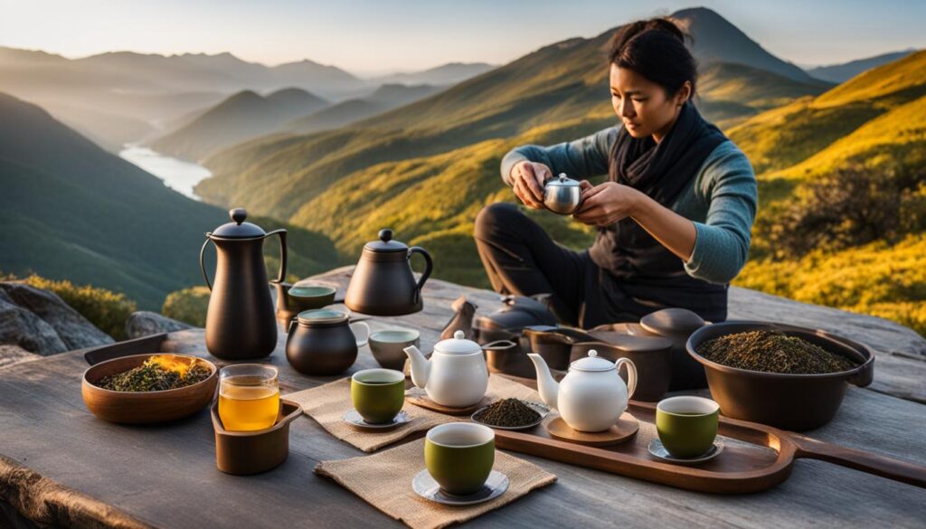 On-the-Go Tea Brewing Sets