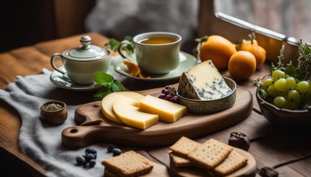 Pairing Green Tea with Soft Cheese