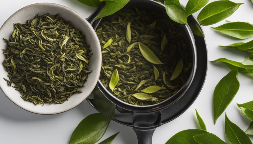 Processing Differences between White and Green Tea