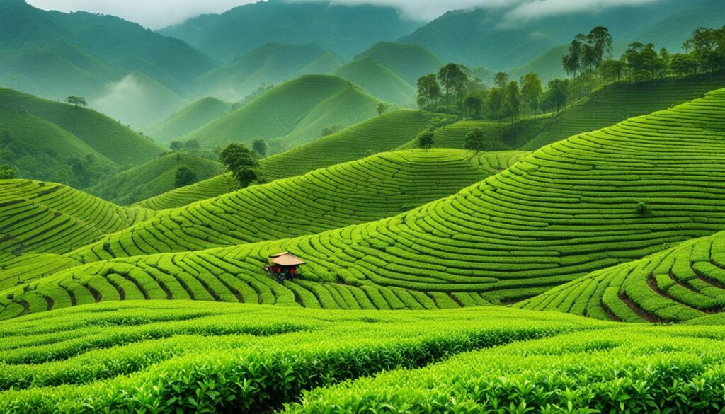 Renowned Tea Plantations in China