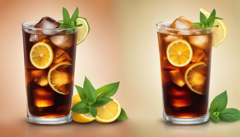 Taste Comparison: Iced Tea vs Cold Brew Tea
