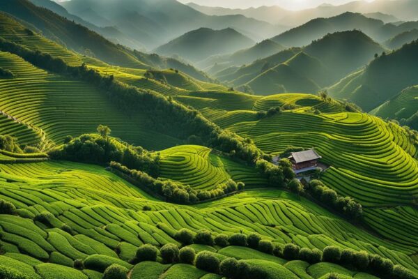 Tea Plantations in China