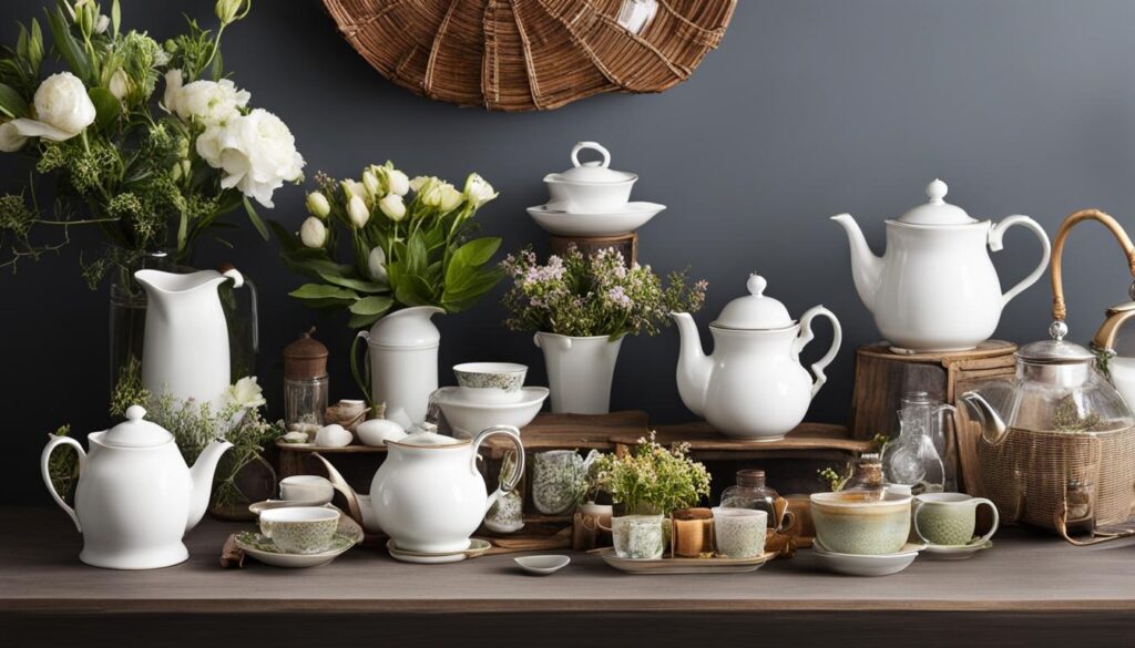 Tea Station Setup Image