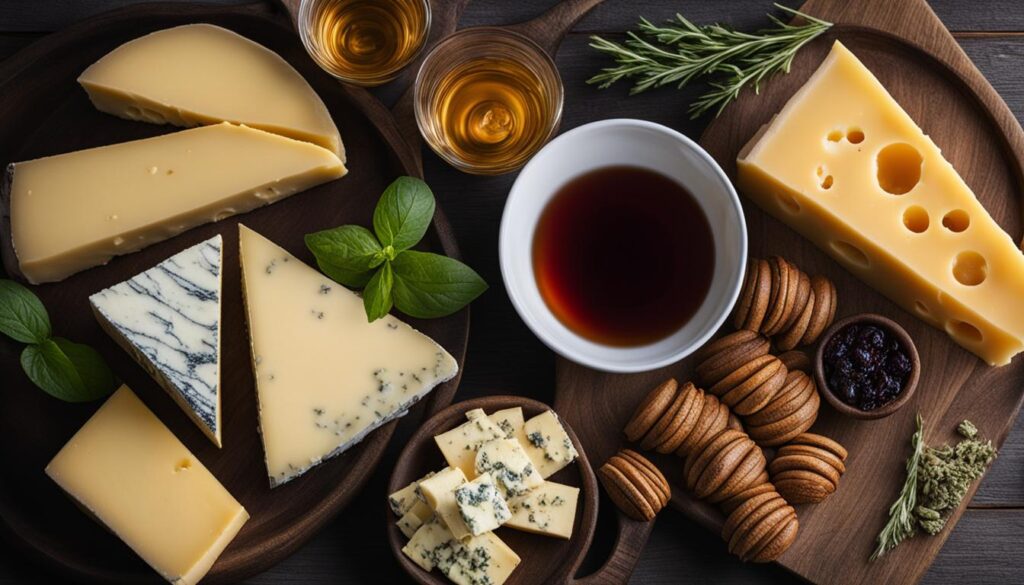 Tea and cheese pairing