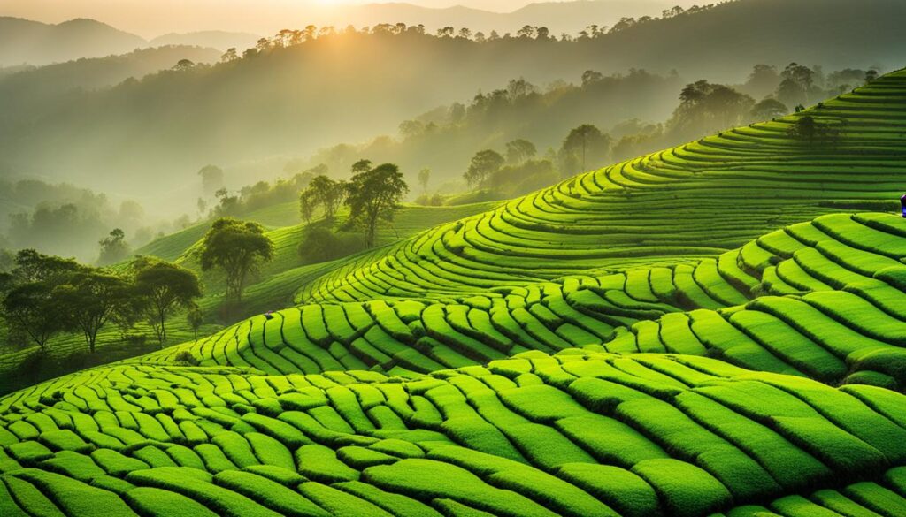 Tea plantation in Assam