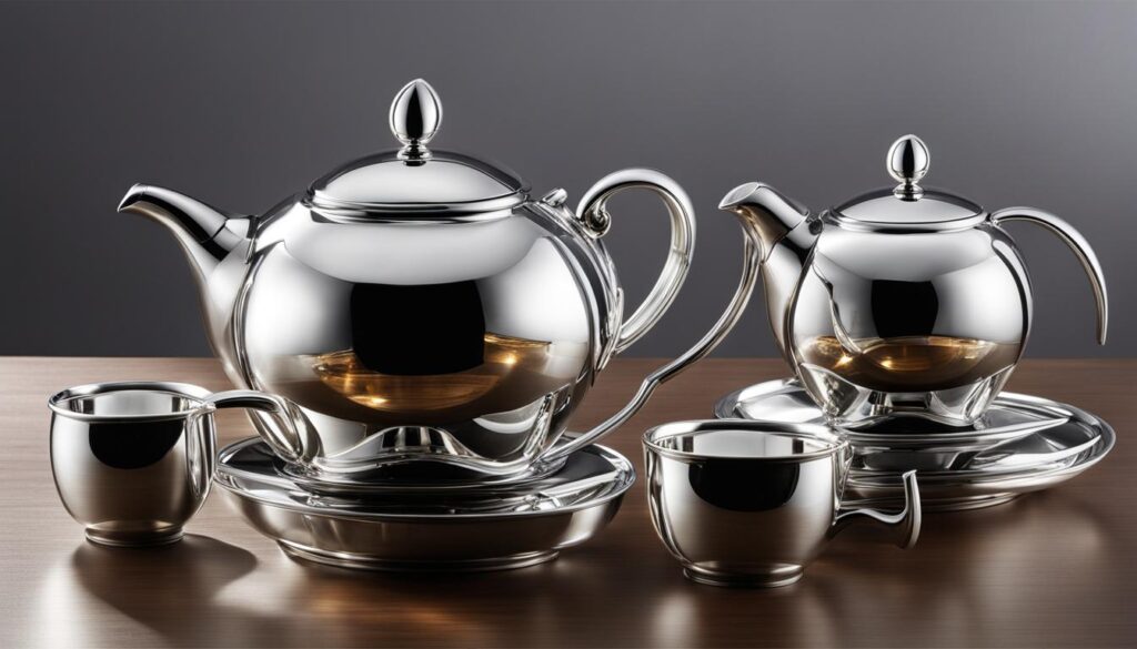 The Silver Solstice Teapot Set