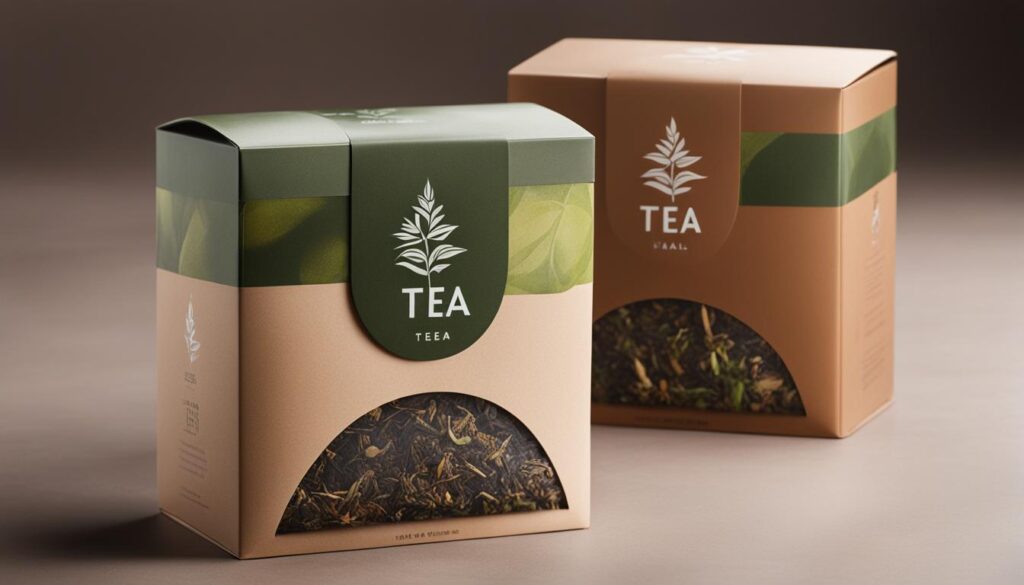 Vacuum-Sealed Tea Packaging