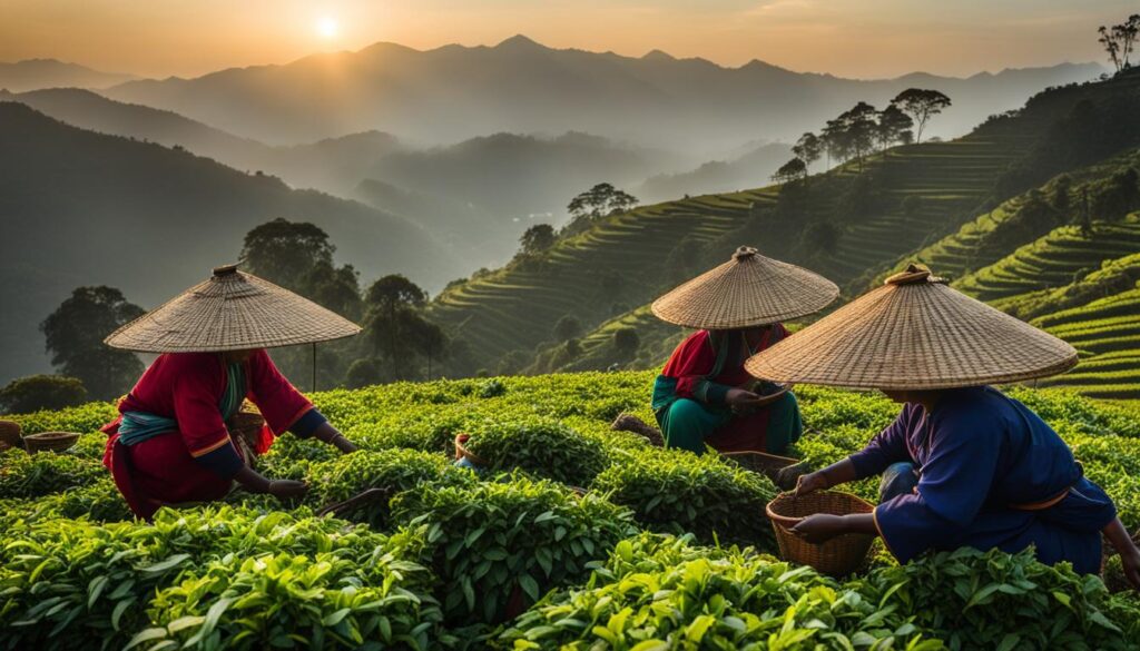 cultural traditions in manual tea harvesting