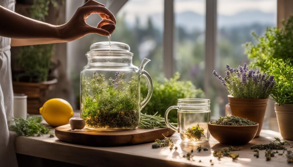 how to make herbal infusions