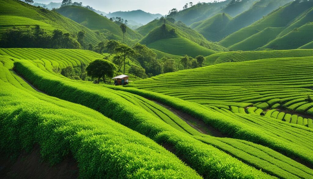 organic tea farm sustainability