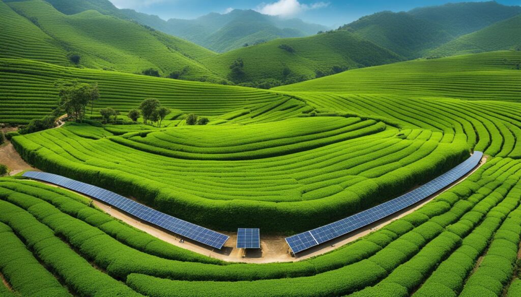 renewable energy in tea farming