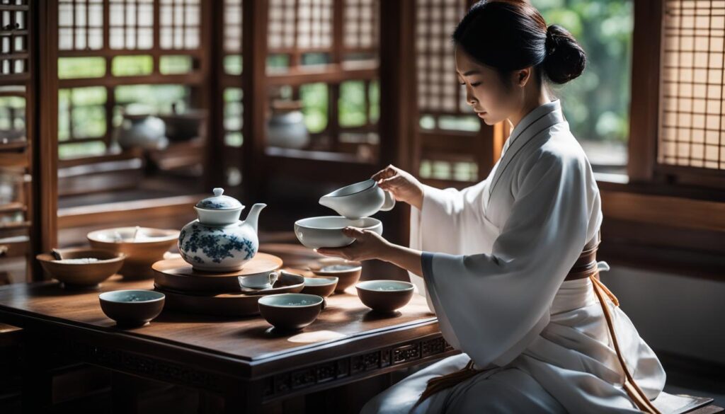 Chinese tea ceremony