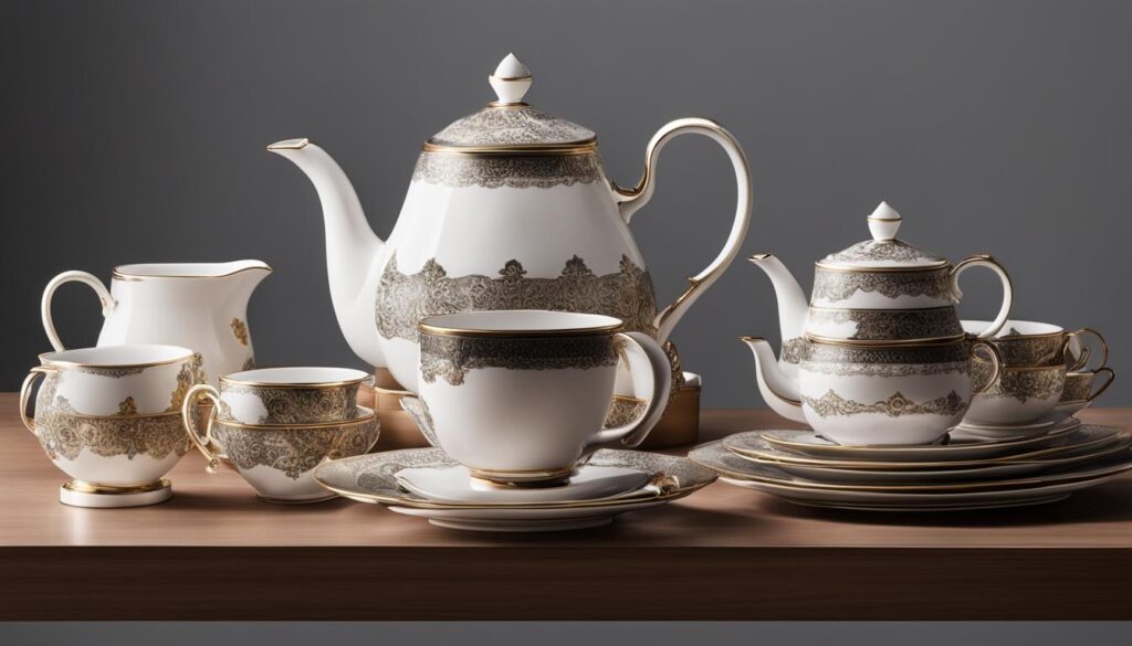 Display Ideas for Tea Sets