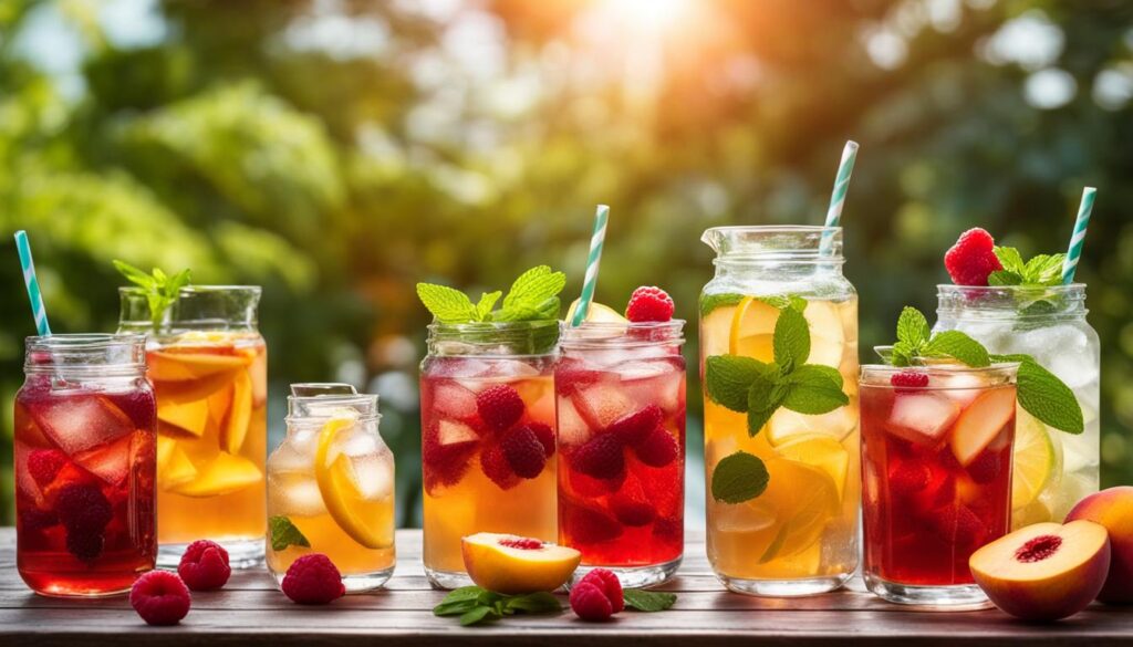 Flavored Pre-Made Iced Teas