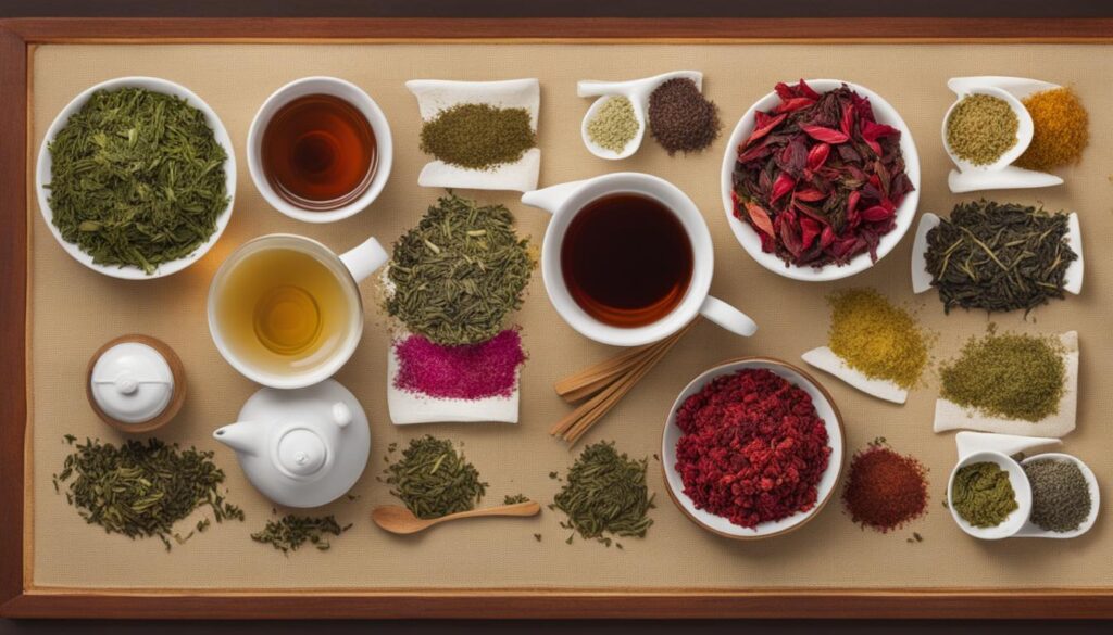 Health-focused traditional teas