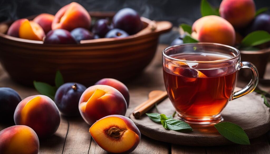 Herbal Tea with Stone Fruits