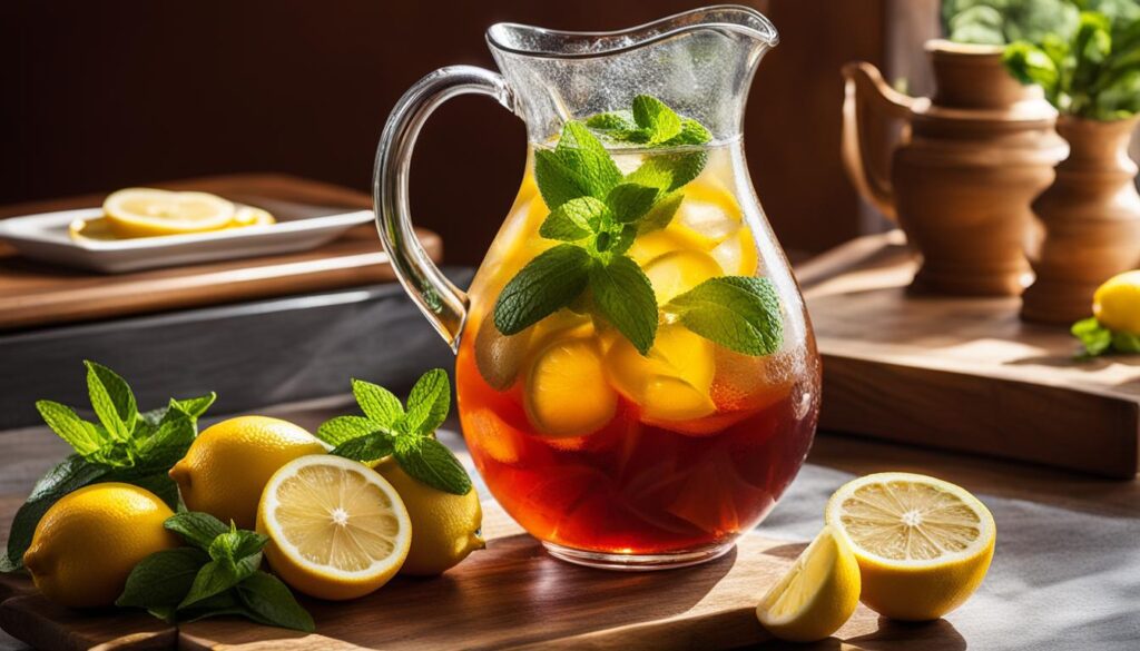 Homemade Iced Tea Lemonade