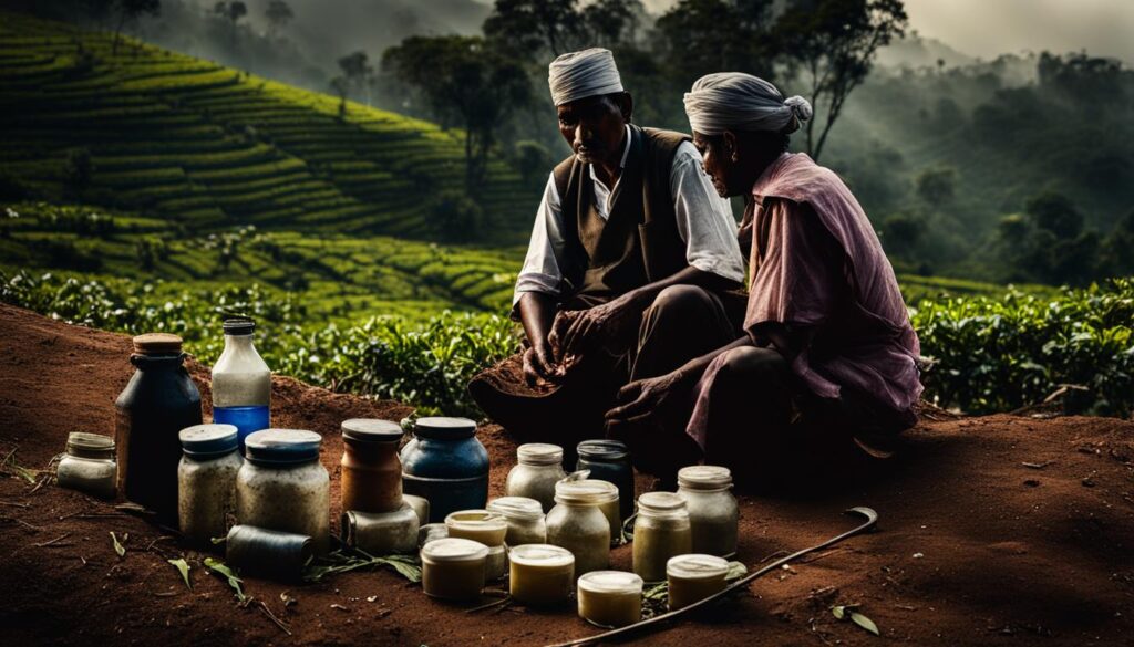 Lack of healthcare in tea estates