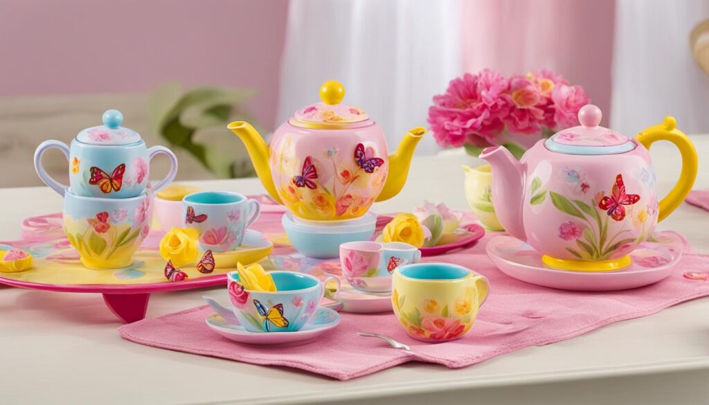 Melissa & Doug Bella Butterfly Tea Set