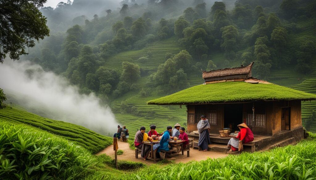 Nepal tea tourism