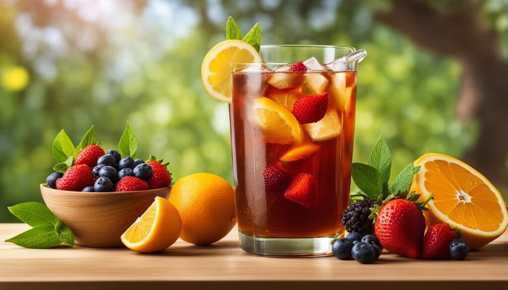 Nutritional Value of Homemade Iced Tea