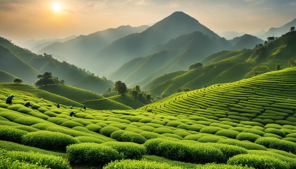 Optimal seasons for tea farm tours