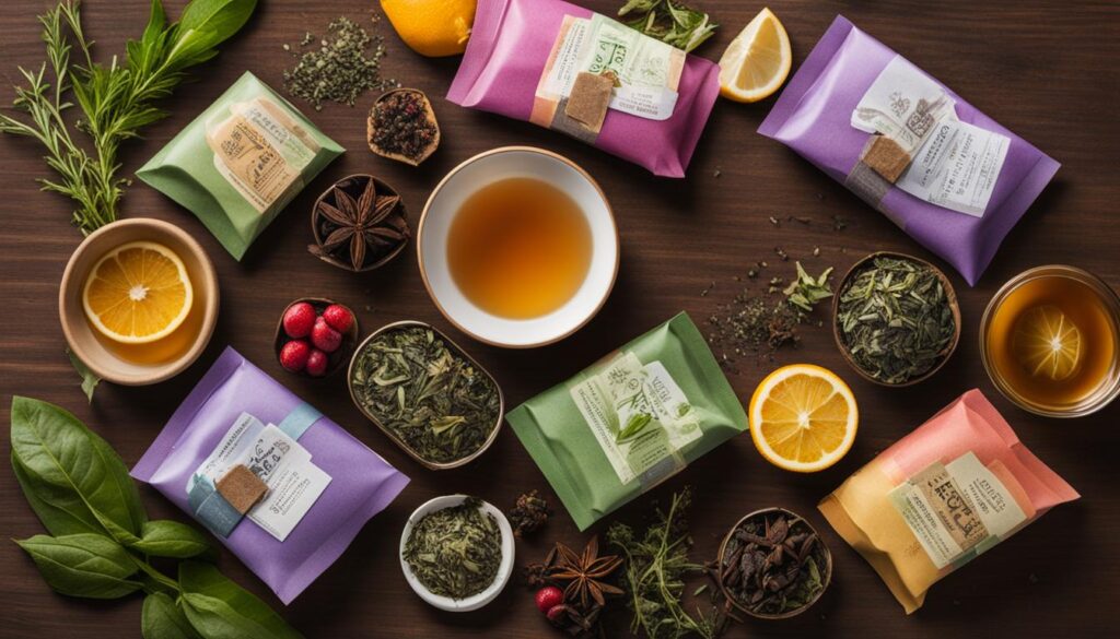Organic Tea Product Lines