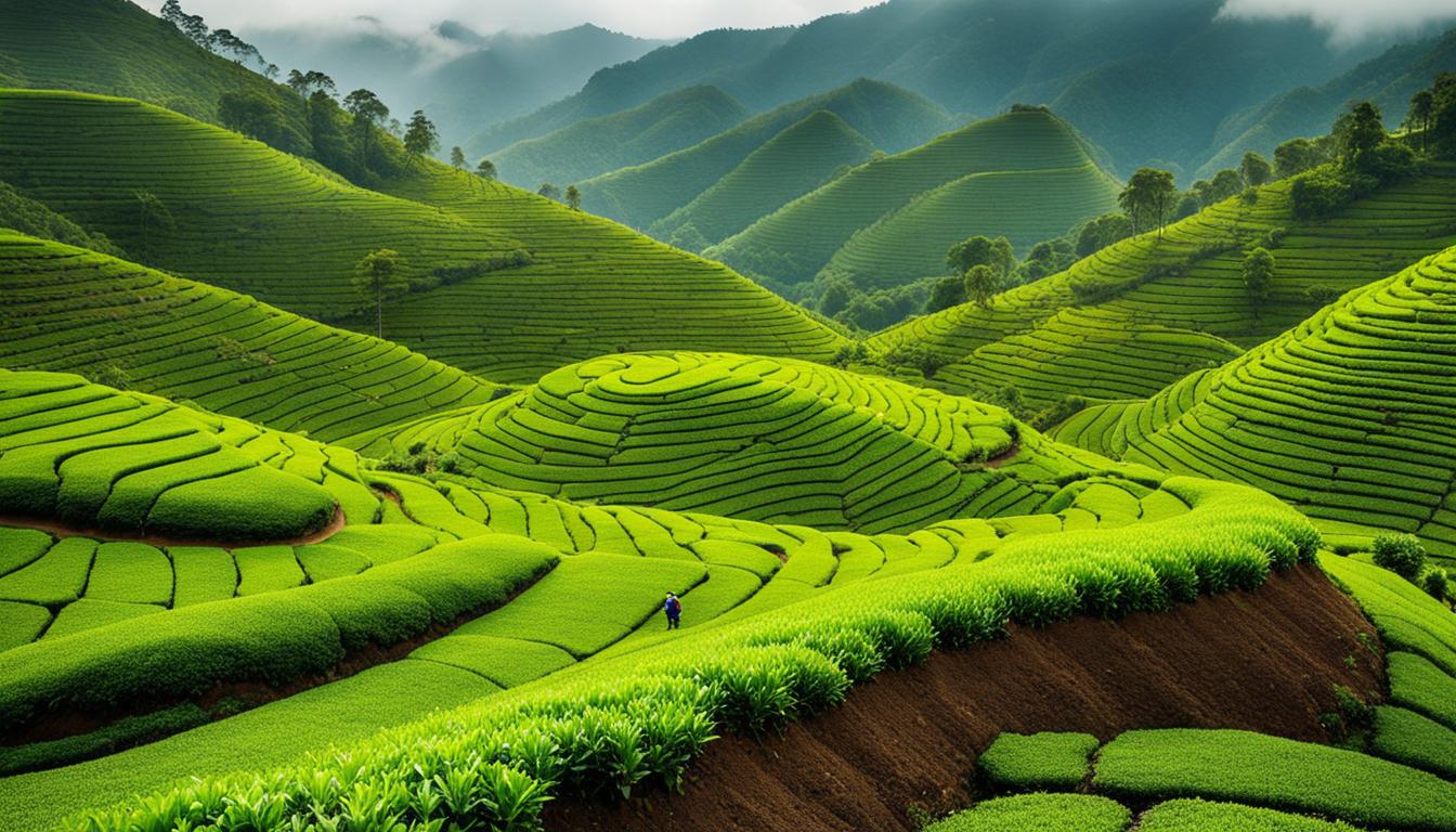 Seasonal Tea Harvesting Regions