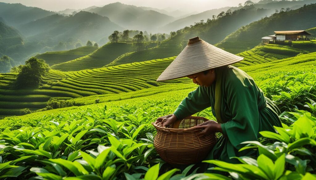 Sri Lankan Tea Plantation