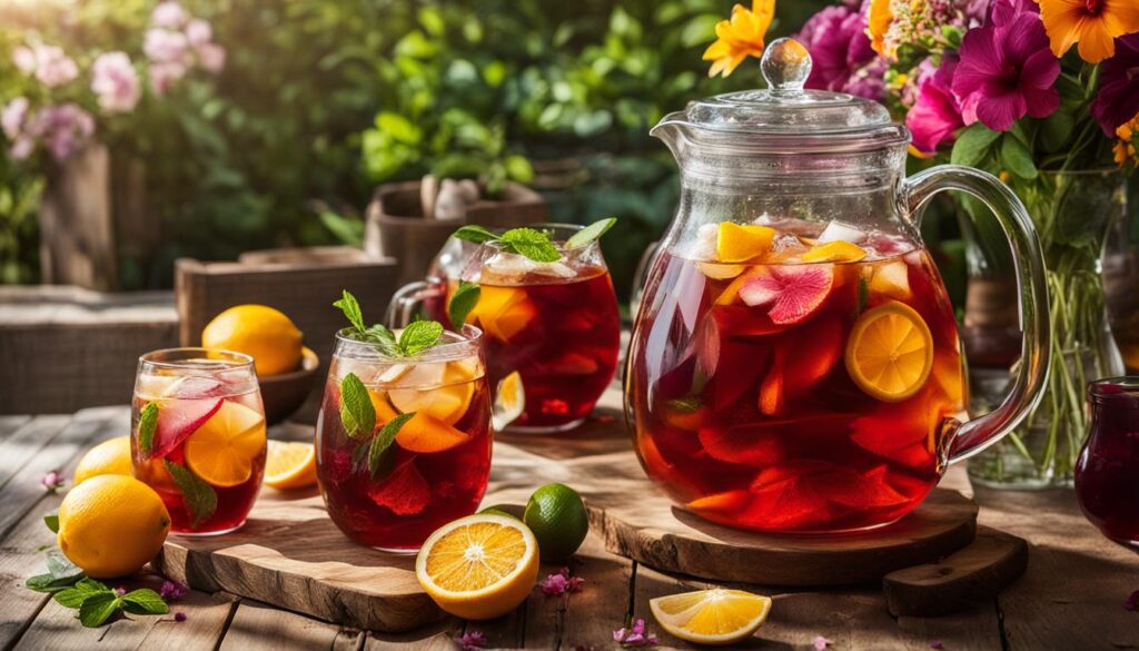 Summer-Themed Iced Tea Blends