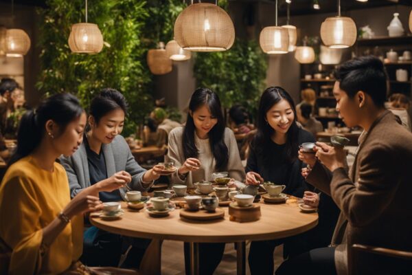 Tea Education in Cafés