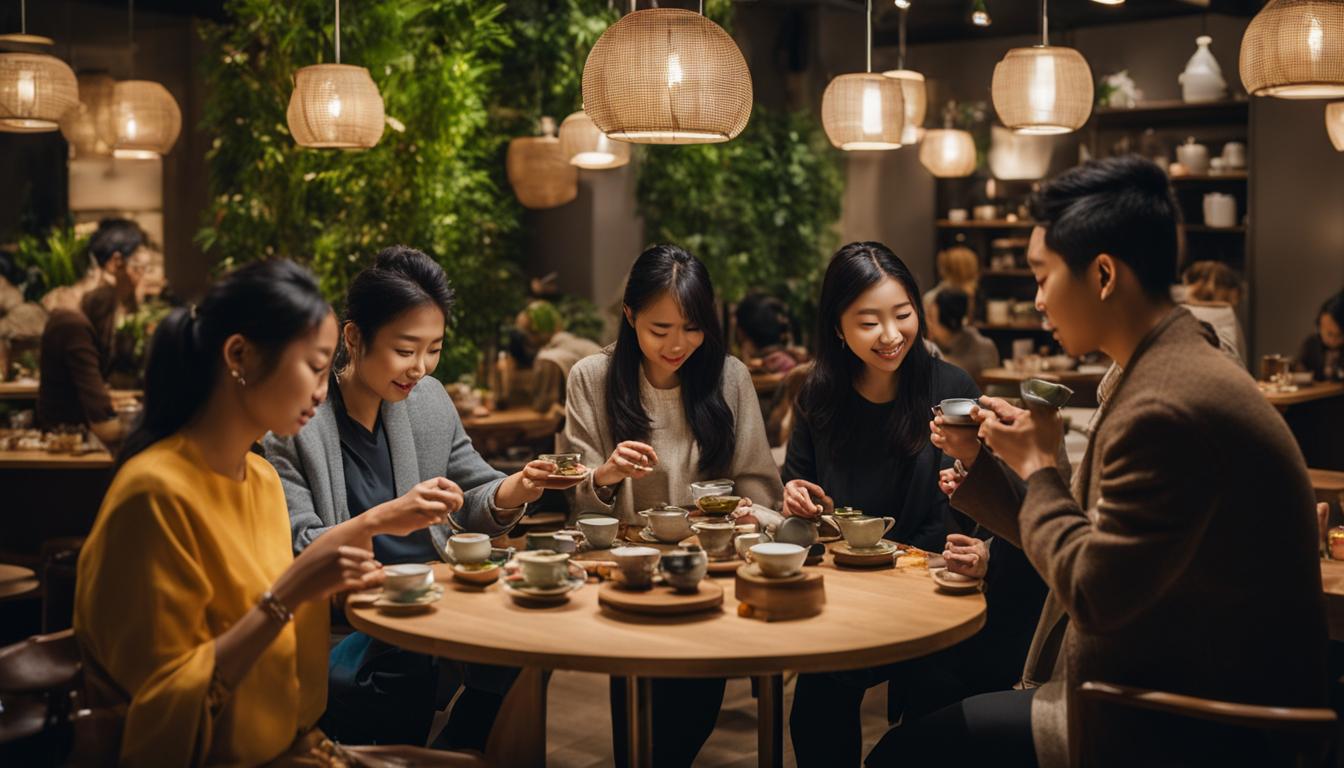 Tea Education in Cafés