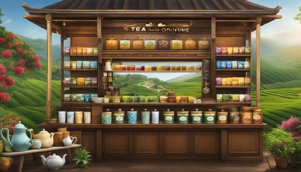Web-Based Specialty Tea Shops