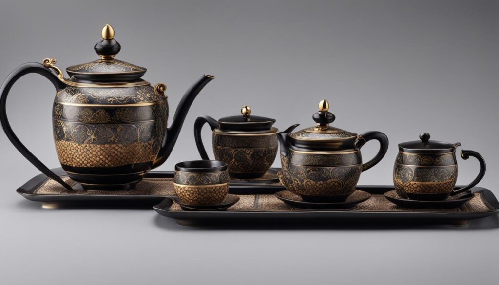 handcrafted tea sets