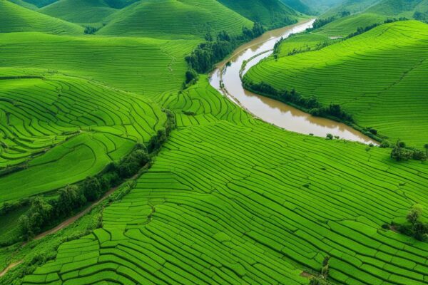 irrigation systems for tea cultivation