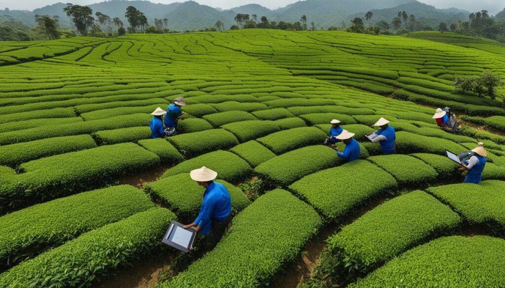 smart farming in tea production