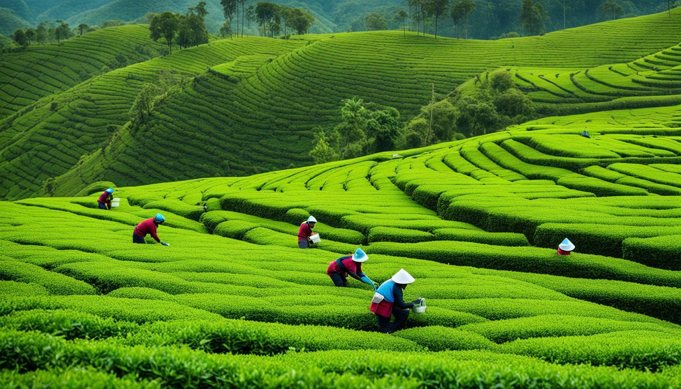 tea cultivation labor management