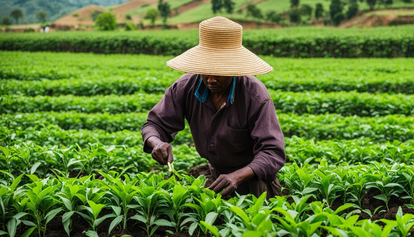 tea farm soil health improvement techniques