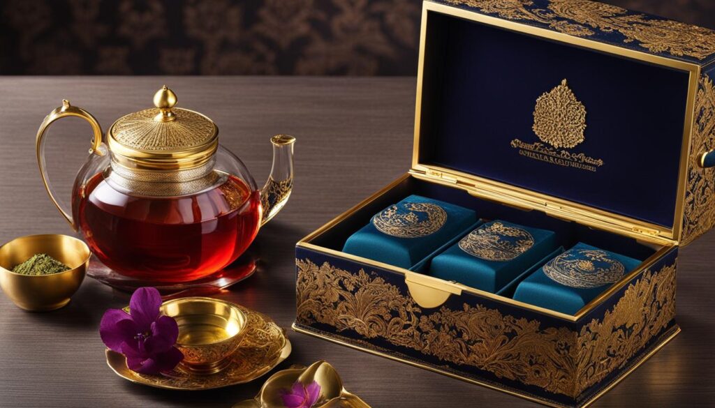 Opulent Tea Gift Boxes